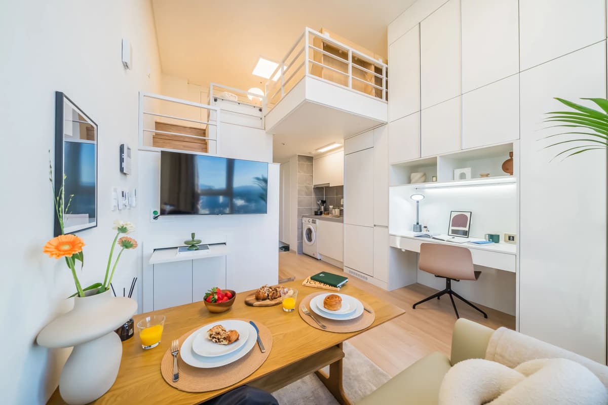 Loft Studio Apartment in Dongdaemun-gu