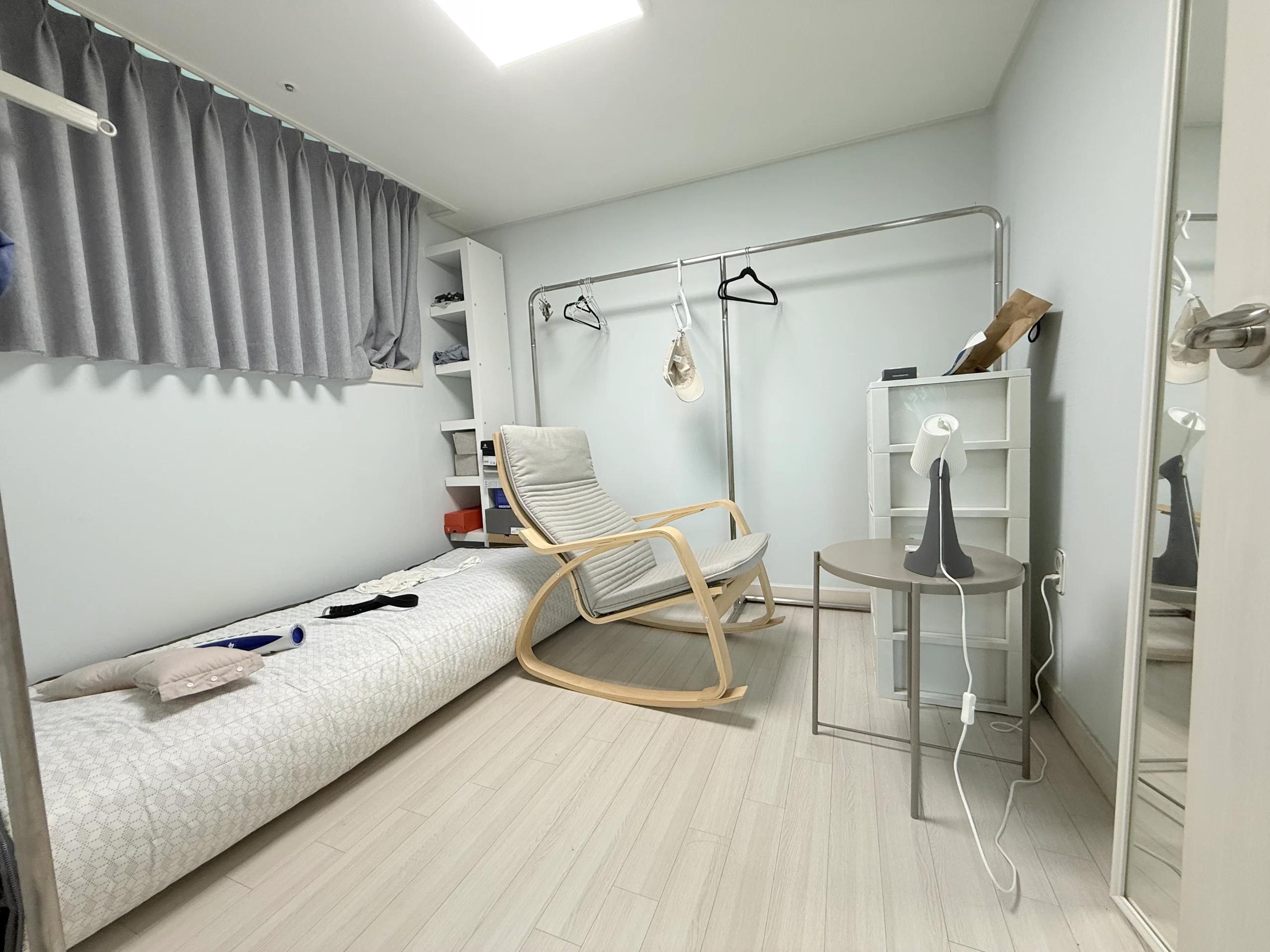 3mins to Sinchon. New, 1BR+LOFT, ARC floor plan 6