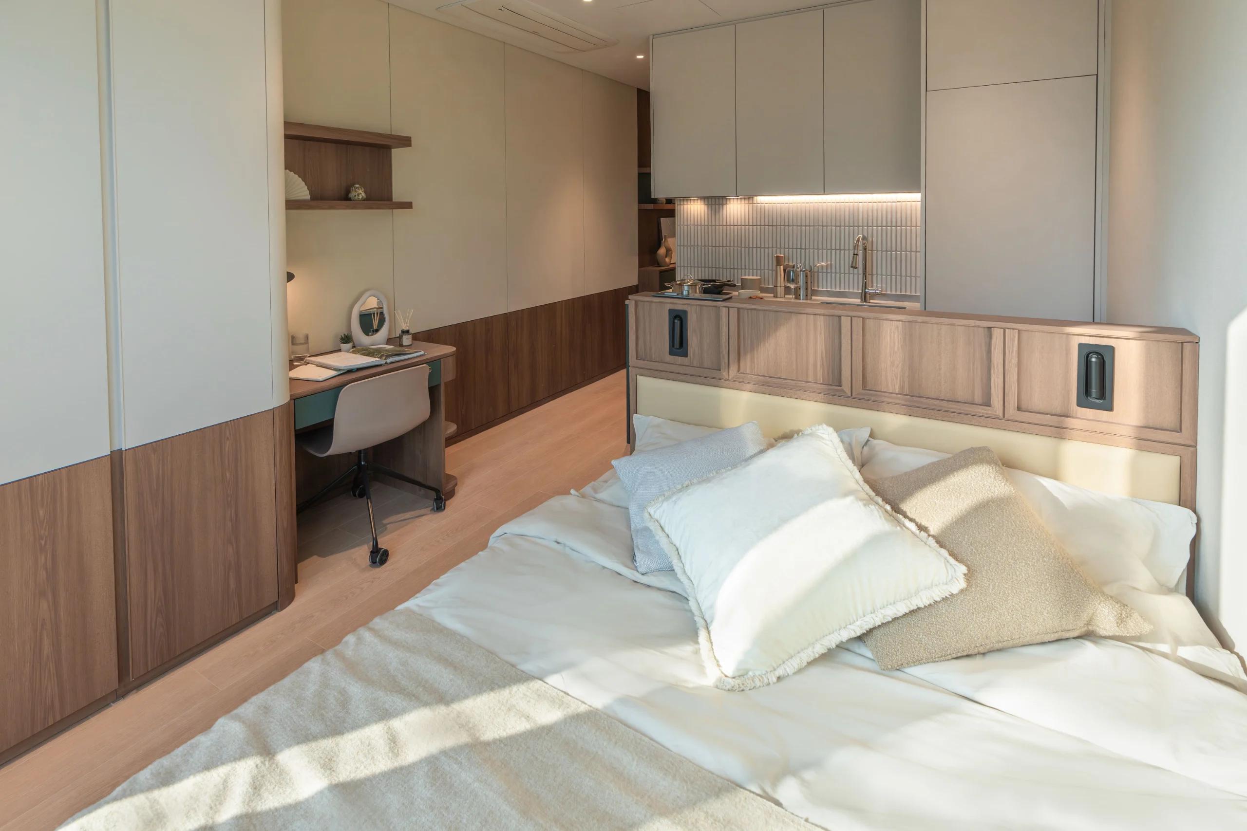 [Suite Double] Furnished and Serviced Apartment near Yeouido