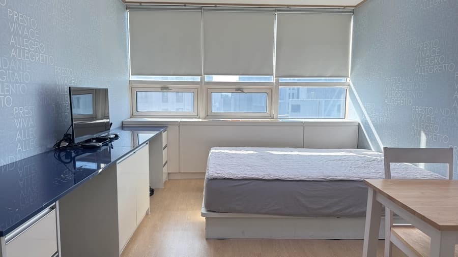 Fully Furnished, South Facing, Good Lighting. 2 Minutes Walk from Ewha station. 1